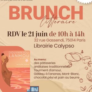 Réservation Brunch littéraire au Calypso - 21 Juin